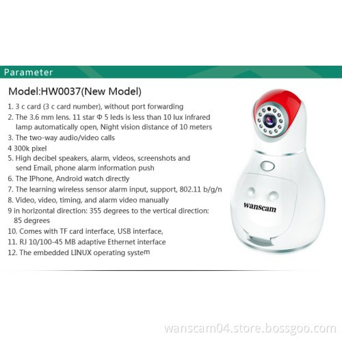 New network phone wireless two way vedio cam